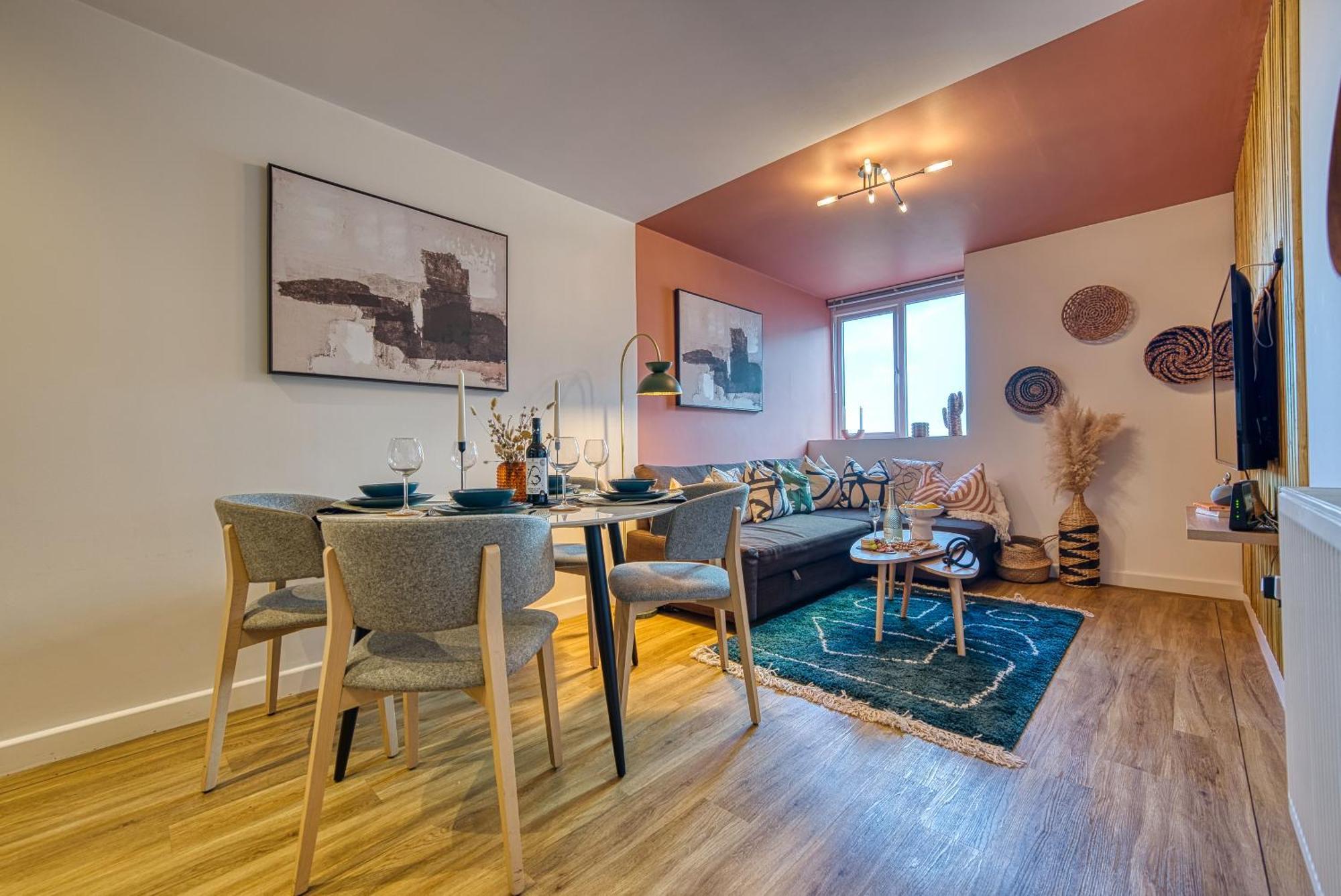 Appartement Easter Special Offer!! Cosy 2-br Stunning Apartment, Spacious, Sleeps 6, With Onsite Parking - Near Gunwharf Quays & - By Blue Puffin