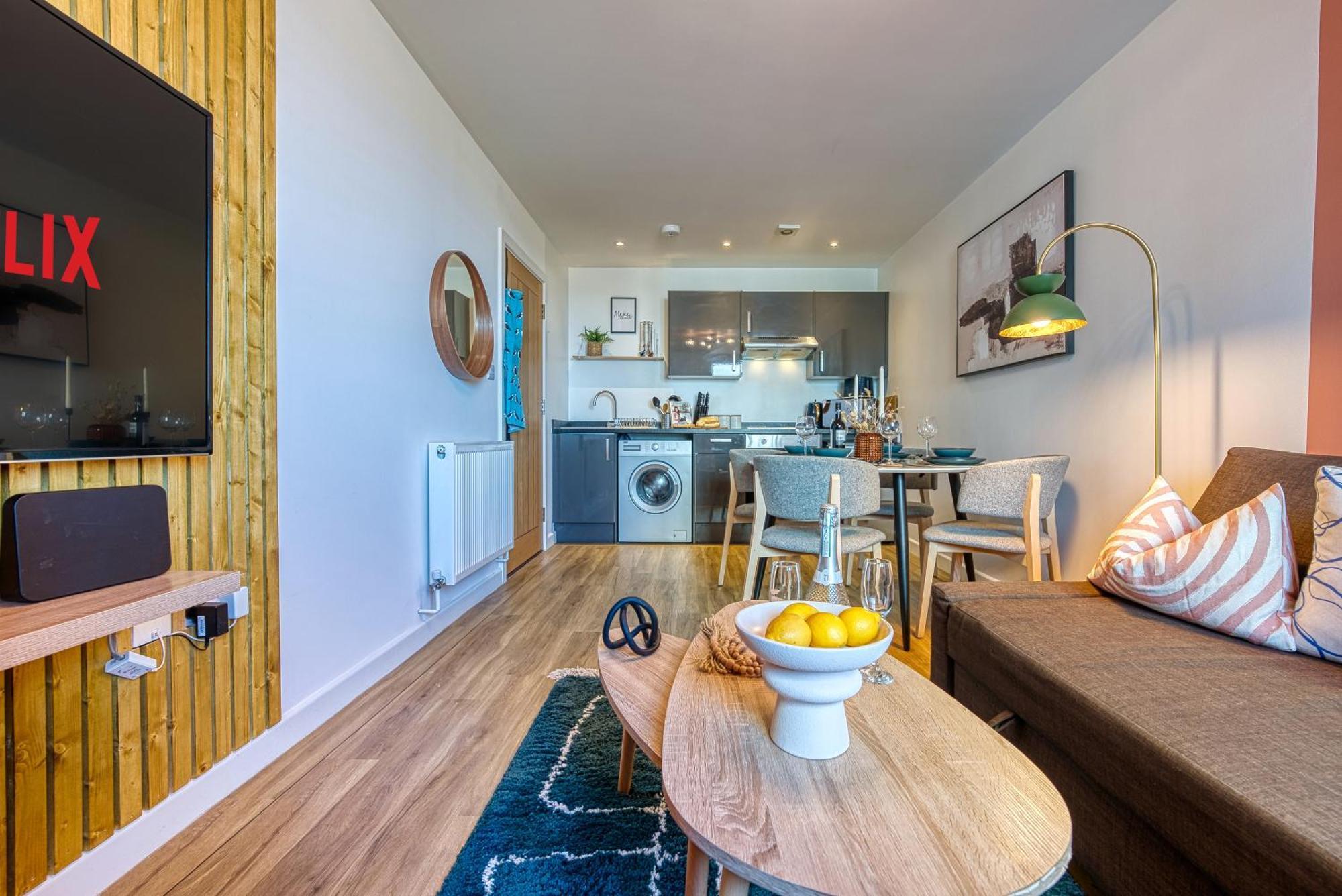 Appartement Easter Special Offer!! Cosy 2-br Stunning Apartment, Spacious, Sleeps 6, With Onsite Parking - Near Gunwharf Quays & - By Blue Puffin